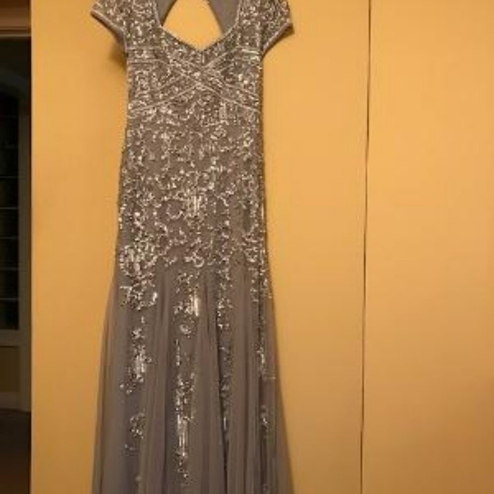 Adrianna Papell sequin dress 4
